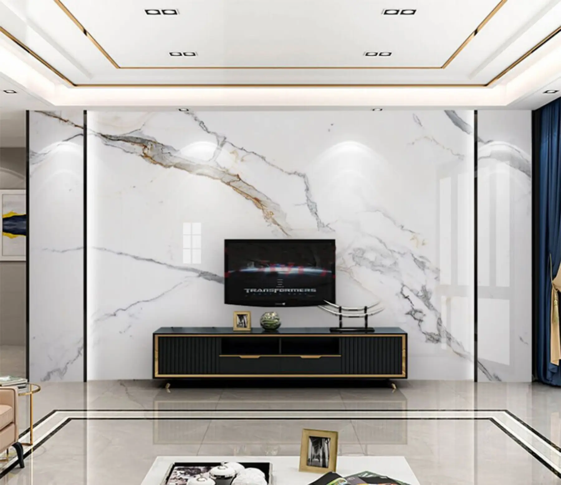 Фототапет Мраморна стена u03022