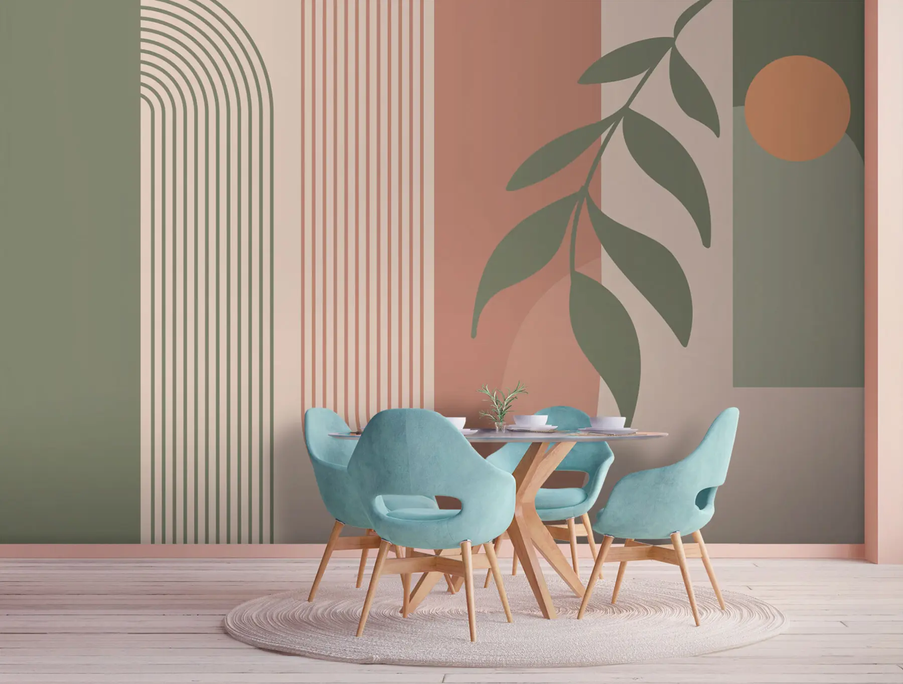 Фототапет Арки и декоративни елементи в бохо стил u94153