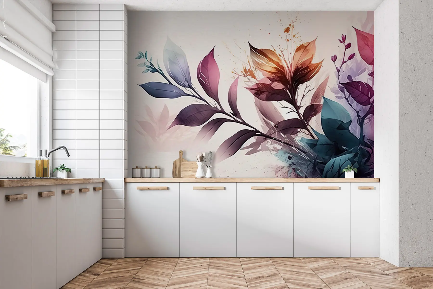 Фототапет Листата се спукаха u75440