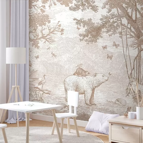 Лес в детскую