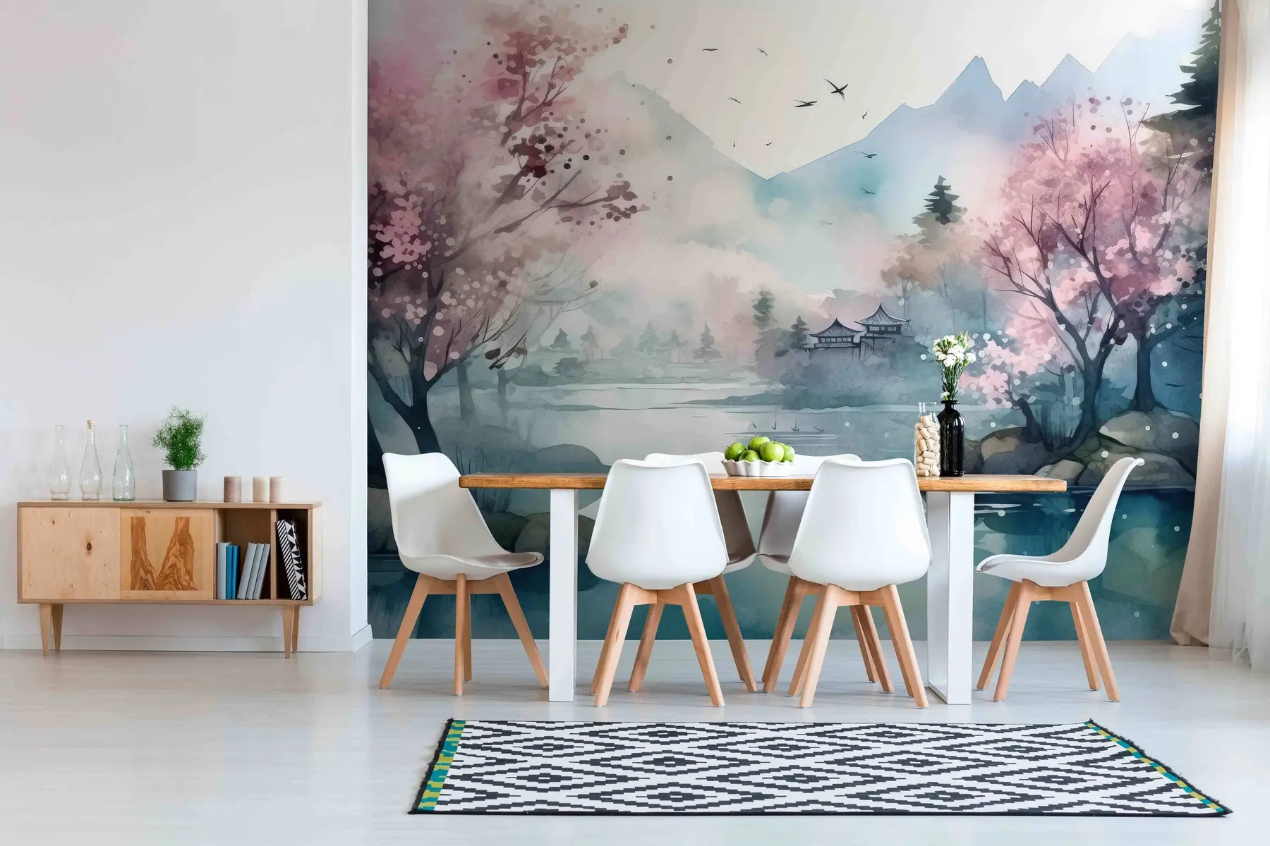 Фототапет Залив планински пейзаж u96039