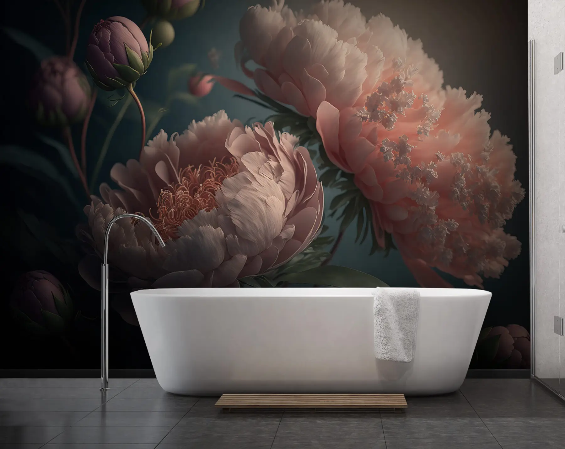 Фототапет Здрач цветя u96633