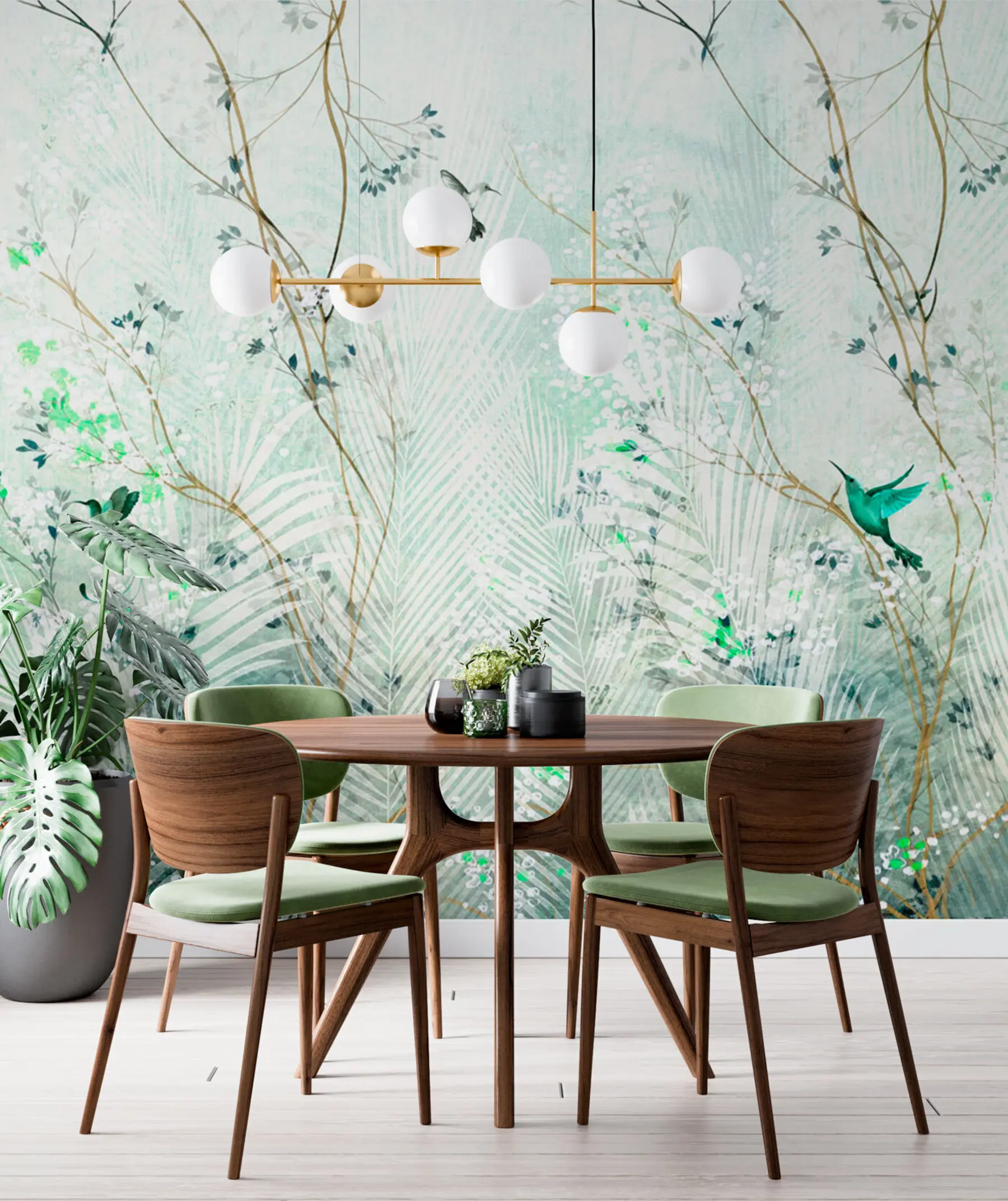 Фототапет Колибри в градината u97048