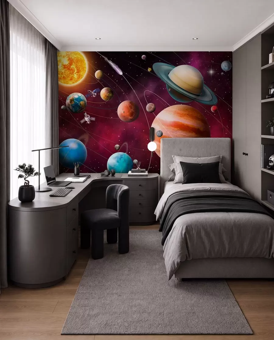 Фототапет Космически обекти на слънчевата система u97423