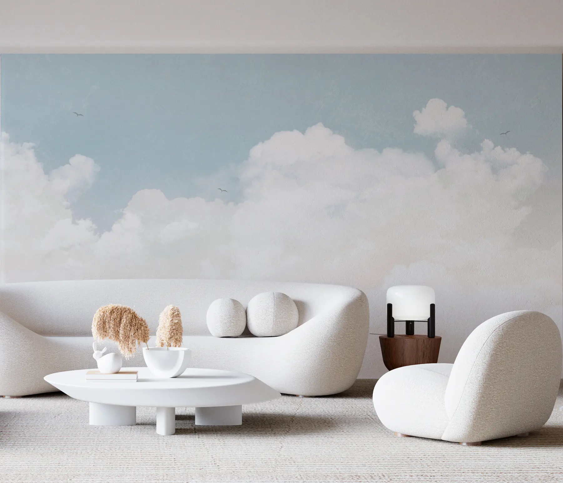 Фототапет Реколта облаци в синьото небе u96783v3