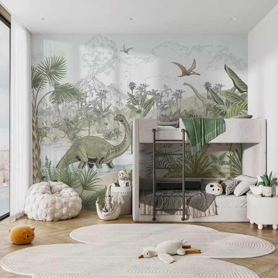 Фототапет Динозаври в тропическата гора u98674