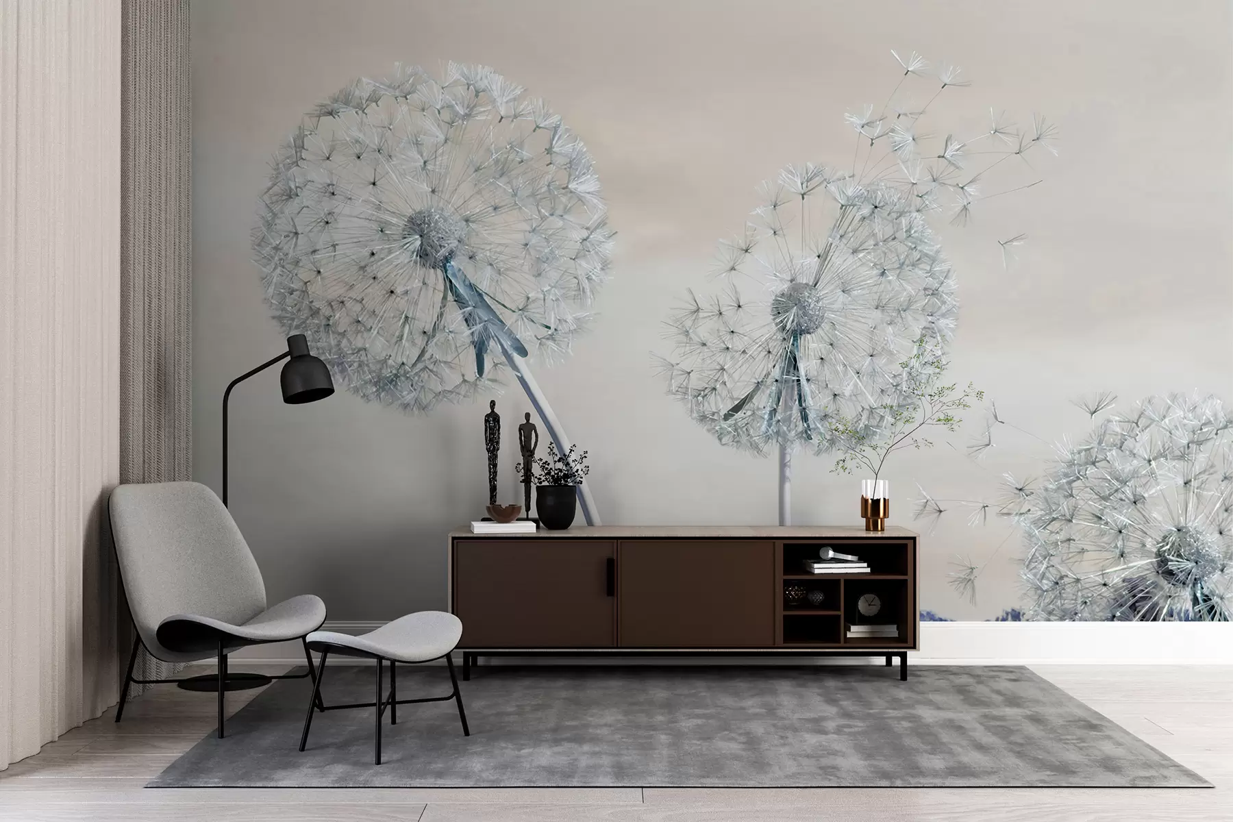 Фототапет Големи глухарчета u44628v1