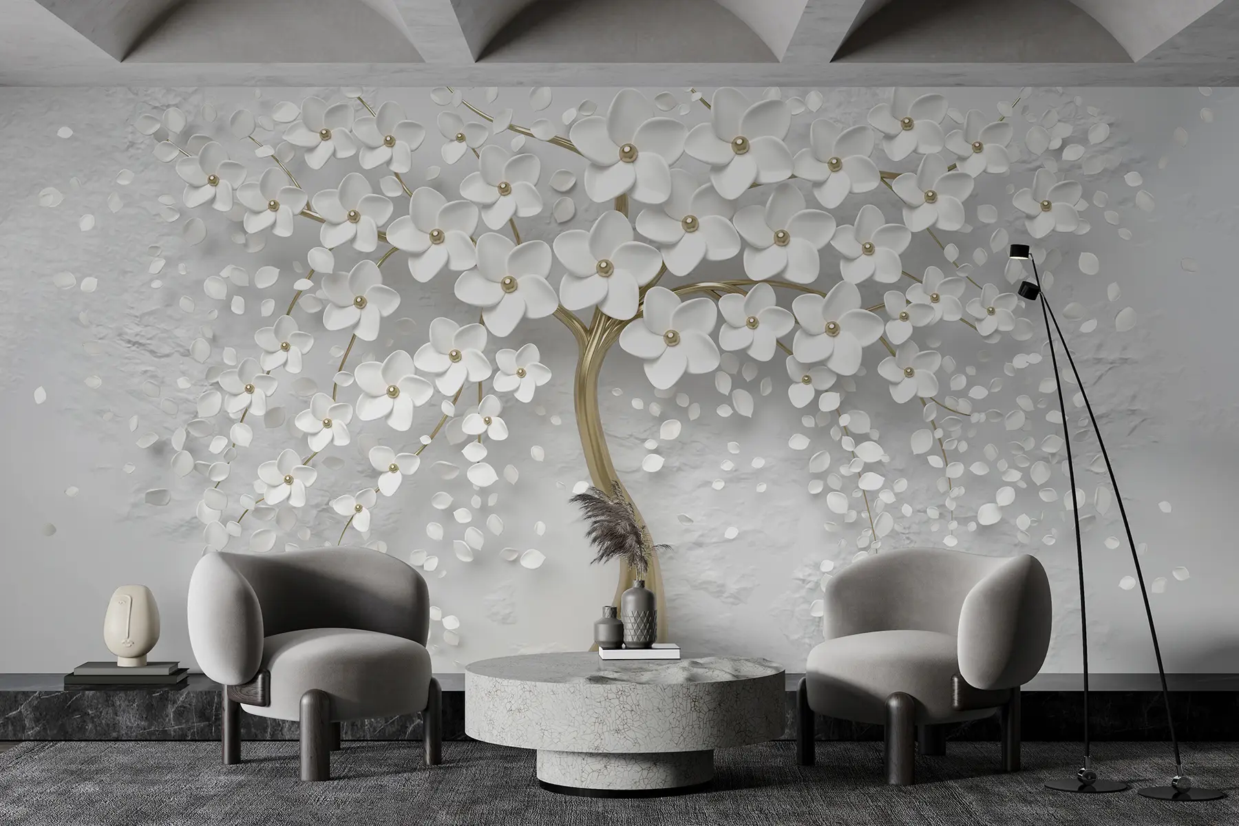 Фототапет Дърво с малки цветове u37065d3