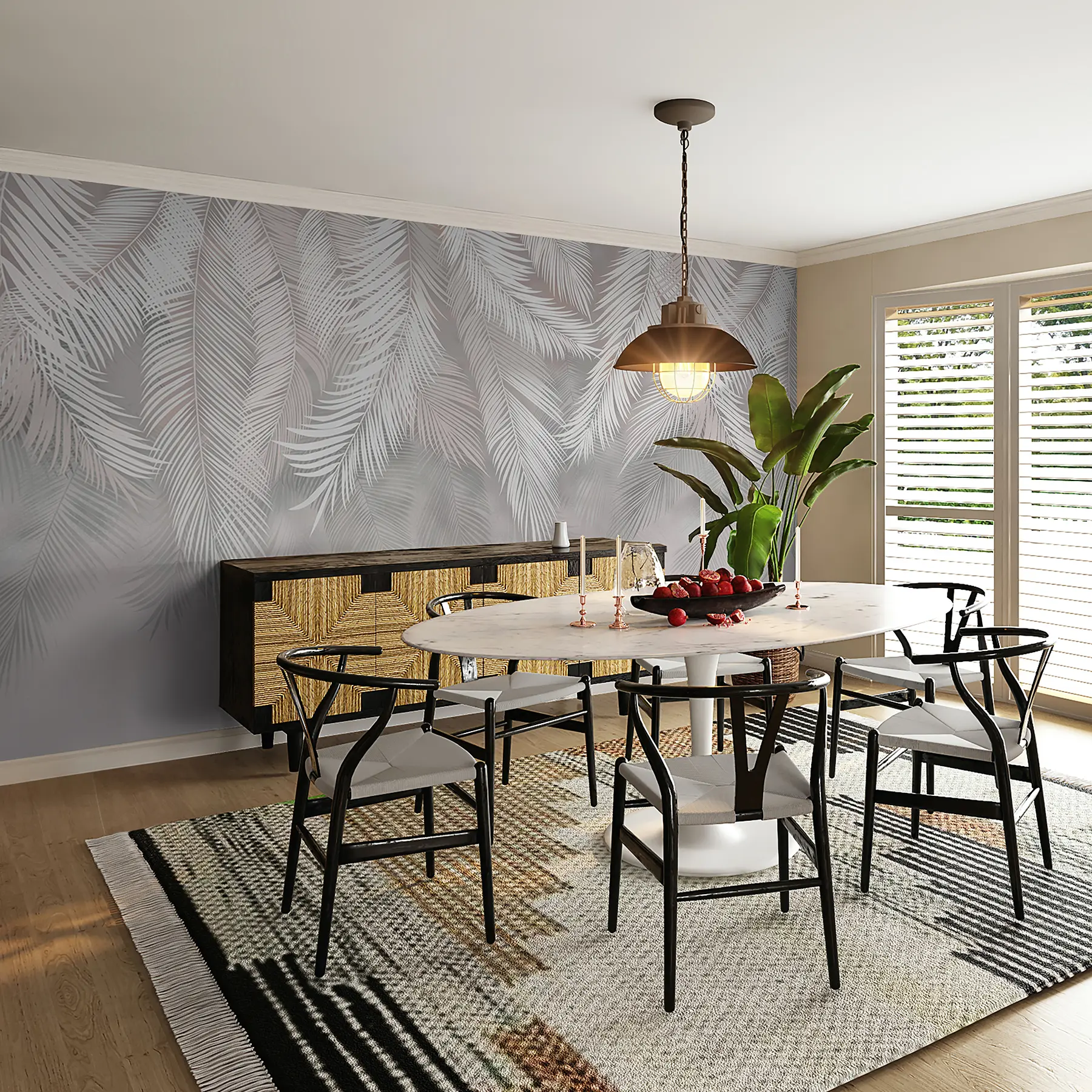 Фототапет Висящи палмови листа u48556d2