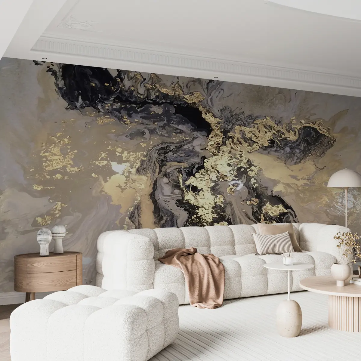 Фототапет Черен мрамор u16941d2